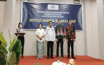 AKPN dan STIE DB Kendari Dilebur jadi Institut Dharma Bharata, Ciptakan SDM Unggul