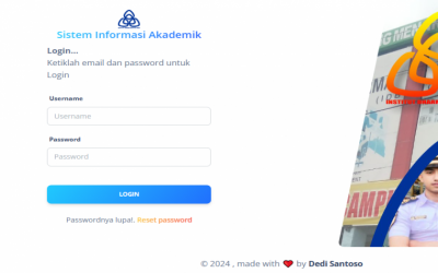 Cara unggah foto pada sistem informasi akademik