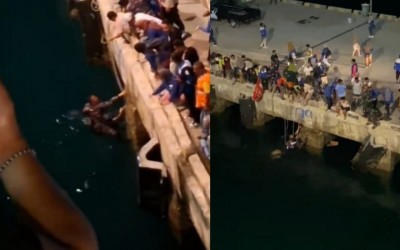 Aksi Heroik Taruna Prodi KPNK Menyelamatkan petugas PIDC Pelni Cabang Baubau